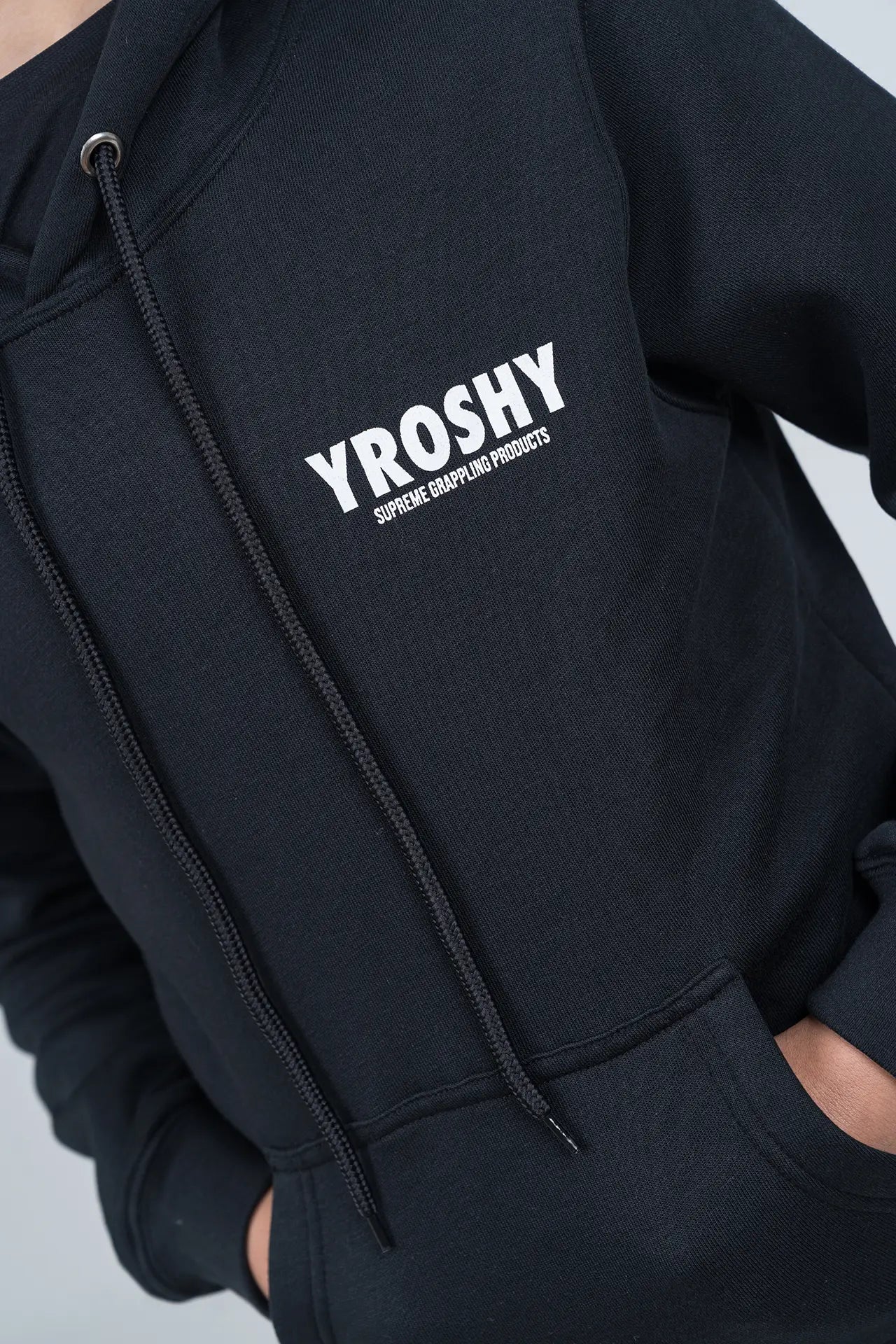 Monochrome Black Hoodie