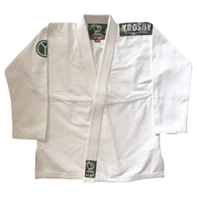 Load image into Gallery viewer, Kids Camo Green Limited Edition Gi White