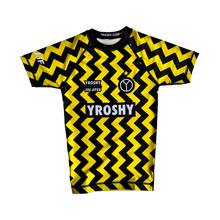 Load image into Gallery viewer, Kids No Gi Rash Guard Ranked Yellow